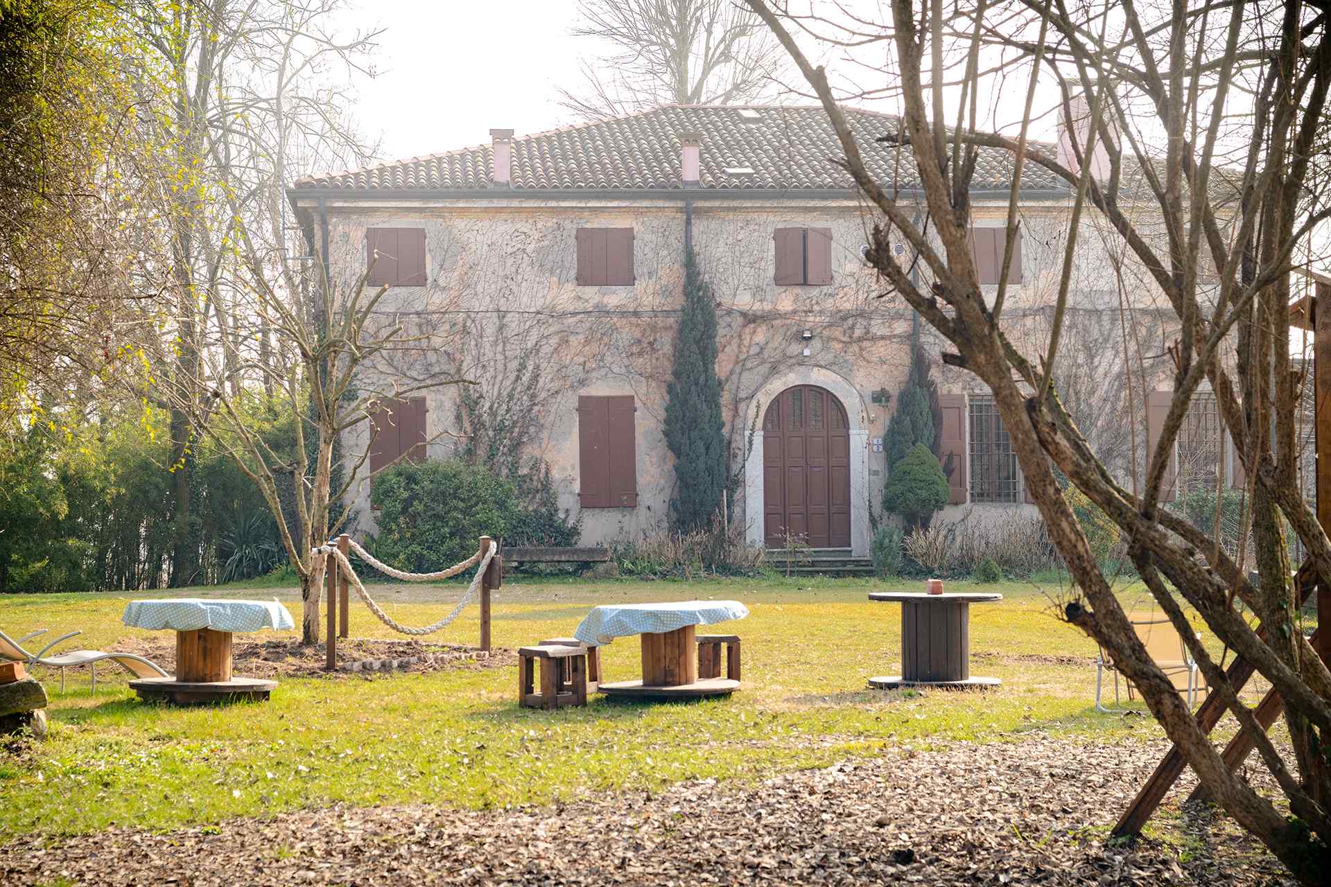 Casa padronale e giardino
